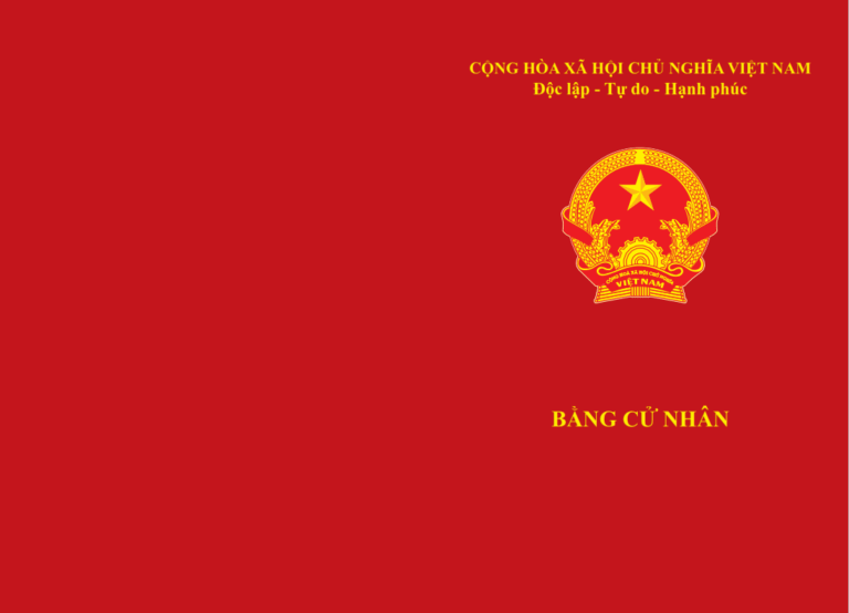 Phôi bằng Đại học Thành Đông (1)