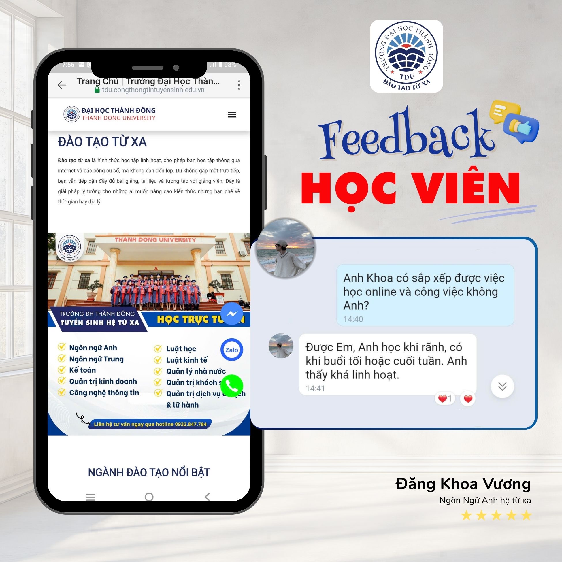 hình ảnh chia sẻ của học viên
